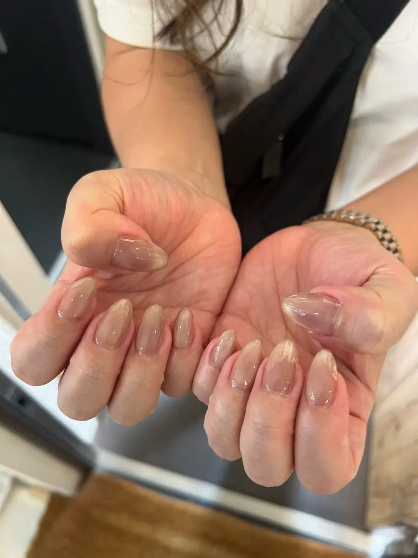 ネイル ハンドネイル FREE'Snail 𝑹𝒊𝒏𝒂のネイルデザイン