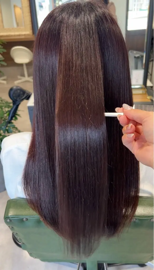ロング カラー ヘアカラー 艶カラー透明感カラー まいか🫧‪のヘアスタイル
