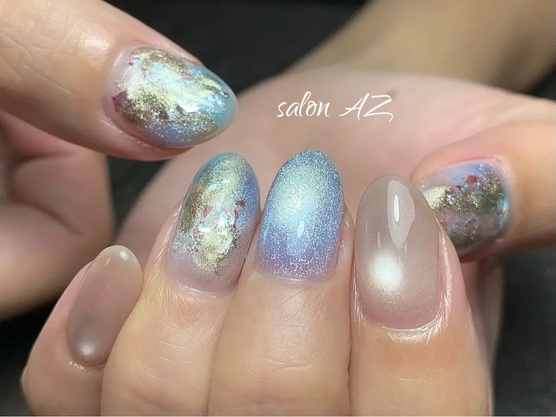 ネイル オフィスネイル ハンドネイル salon AZのネイルデザイン