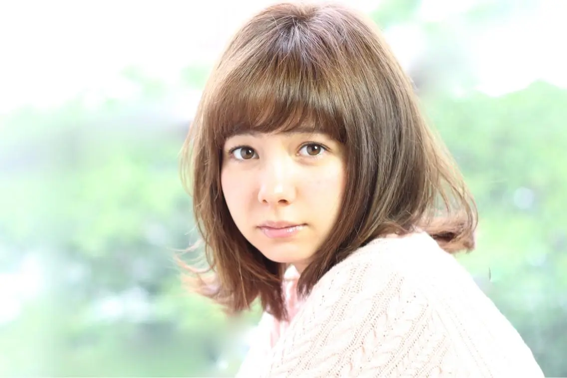 ミディアム カラー Lond labのヘアスタイル