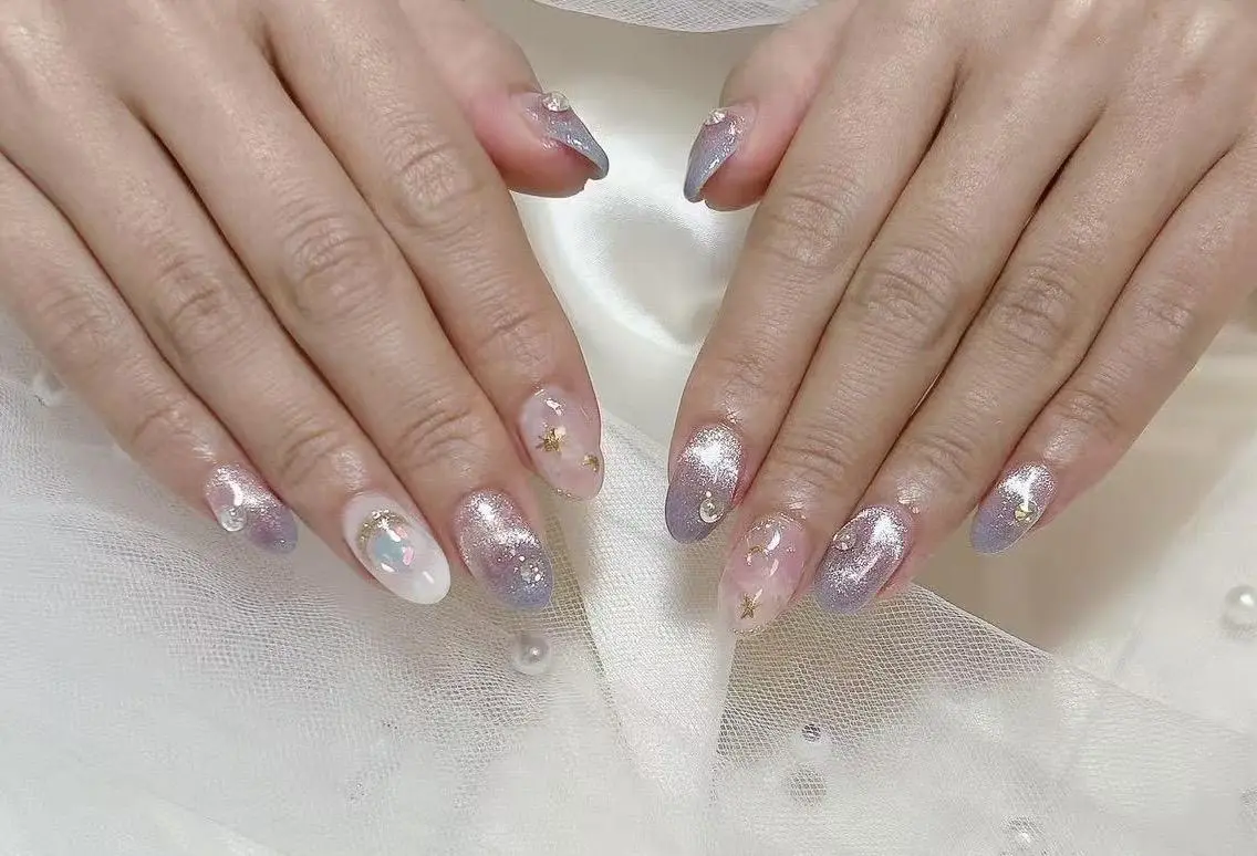 ネイル 長さ出し フレンチネイル ジェルネイル ガラスフレンチ 韓国ネイル ハンドネイル ハンドケア 🎀長さだし船橋🎀 ネイルサロンのネイルデザイン