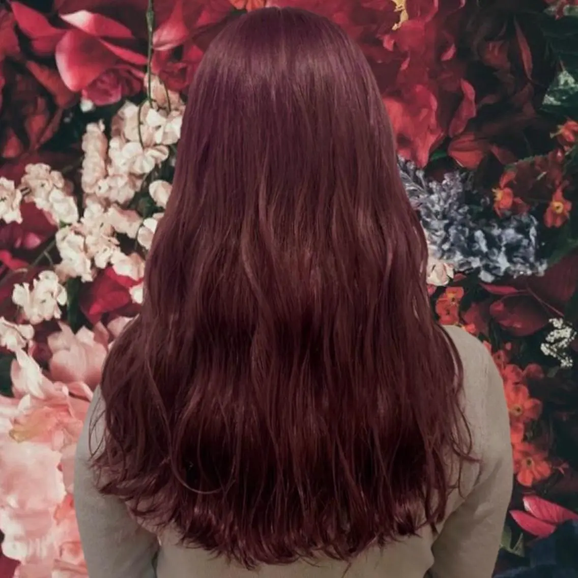 カラー MANAMI 🥀ウルフカットのヘアスタイル