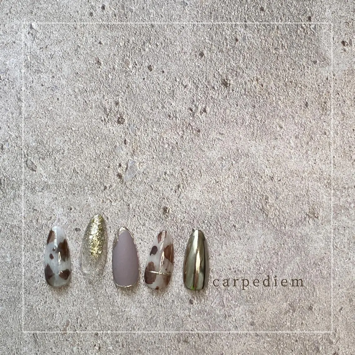 ネイル 城東区ネイルサロン carpediemのネイルデザイン