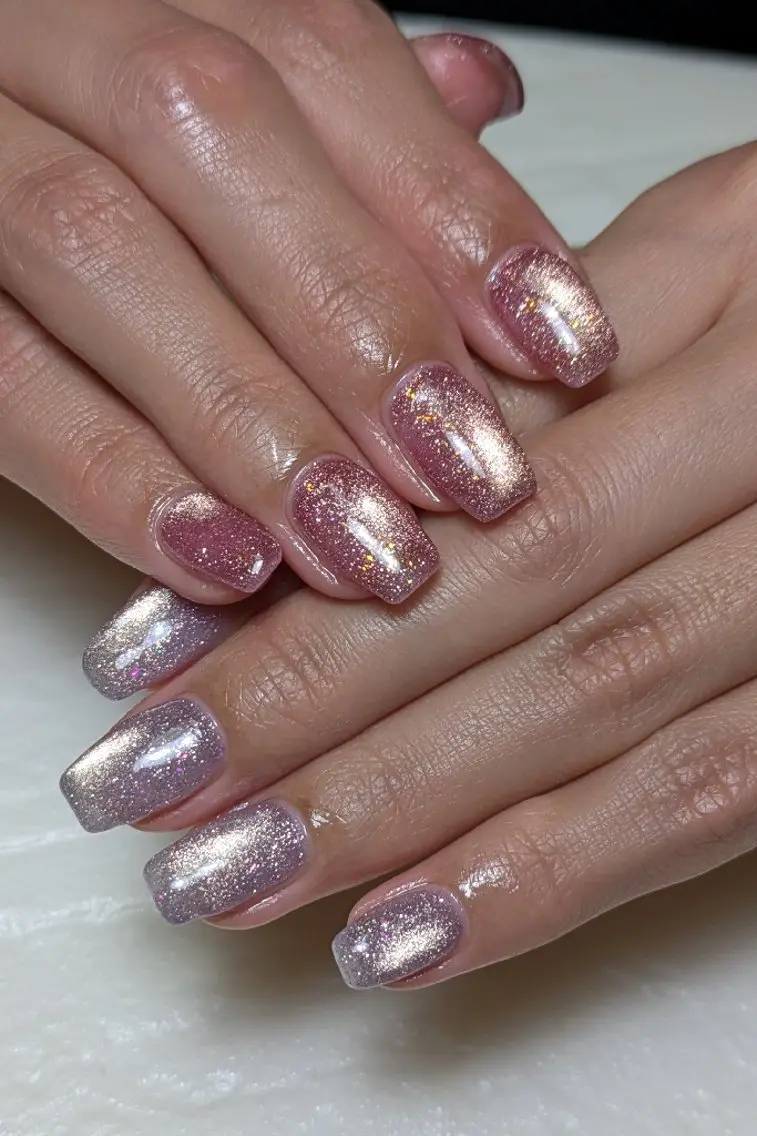 ネイル フラッシュネイル マグネットネイル シンプルネイル 春ネイル ハンドネイル m&pPrivate nailsalonのネイルデザイン