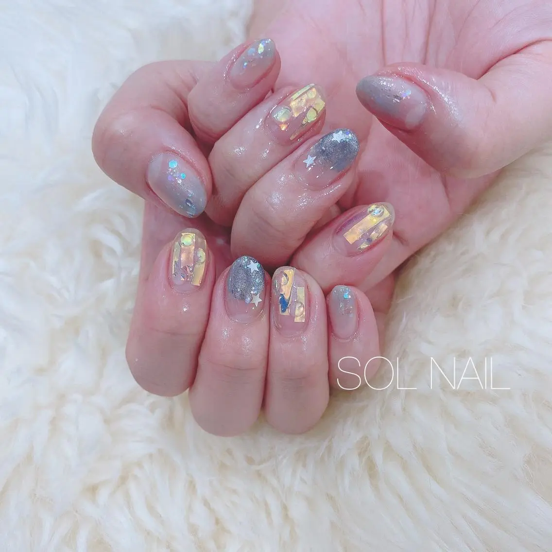 ネイル ハンドネイル SOL NAILのネイルデザイン