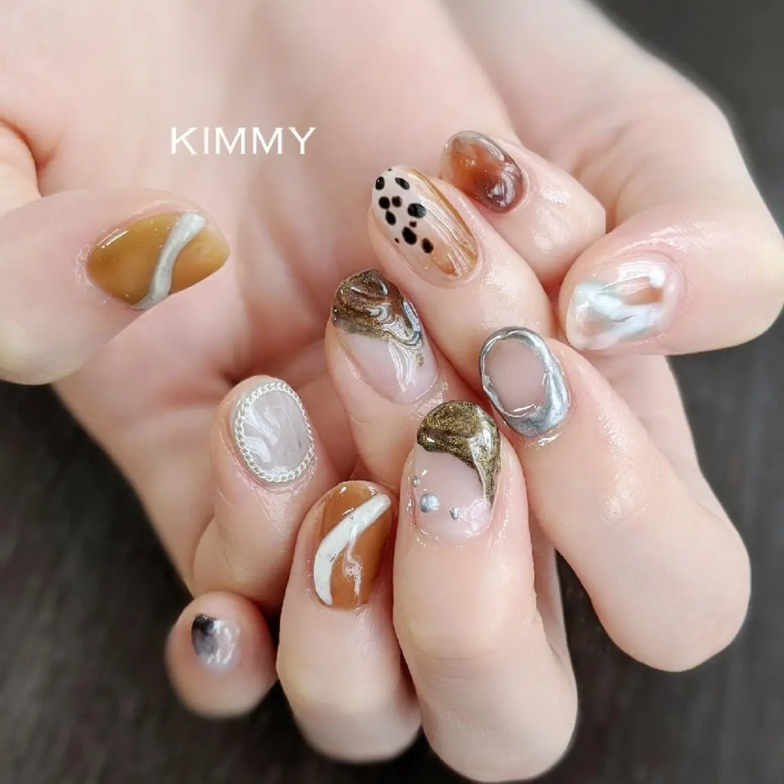 ネイル ハンドネイル kimmy nailsのネイルデザイン
