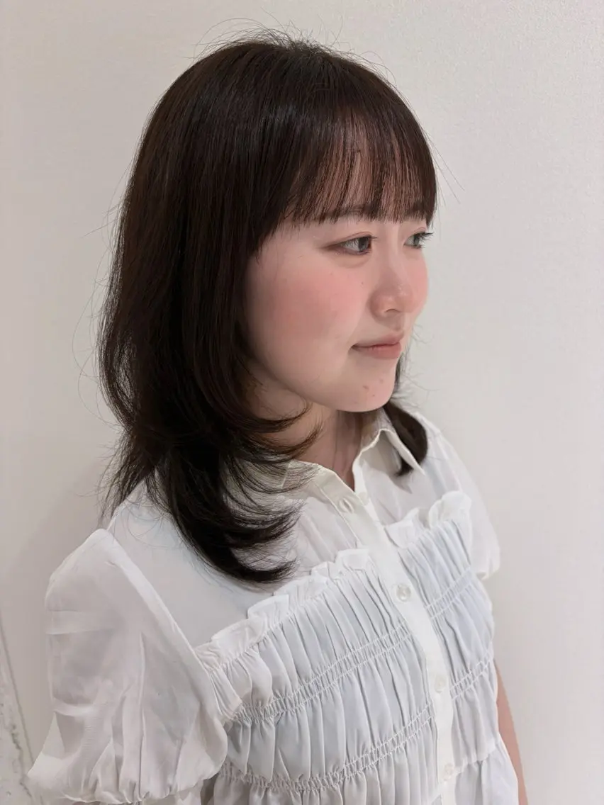 ミディアム 似合わせ🌿 AYAKAのヘアスタイル