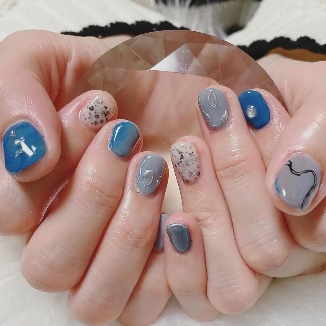 ネイル ニュアンスネイル 菅原 麻里のネイルデザイン
