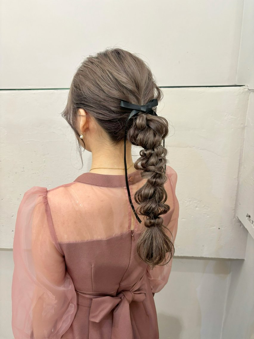 ヘアアレンジ ✨はづき／ブリーチ/ アレンジ/横浜✨のヘアスタイル