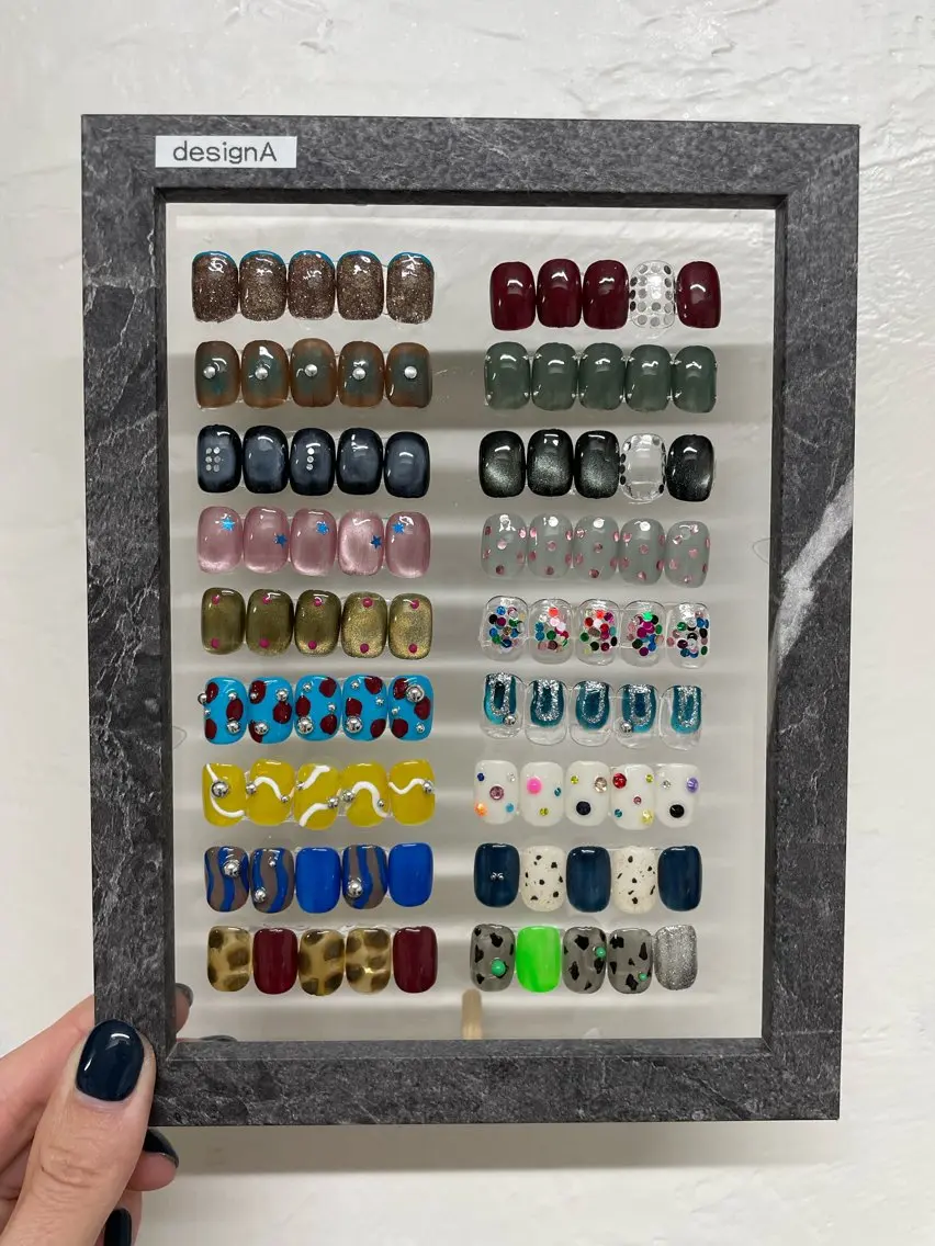 ネイル ハンドネイル nail salon 3🌞越谷のネイルデザイン