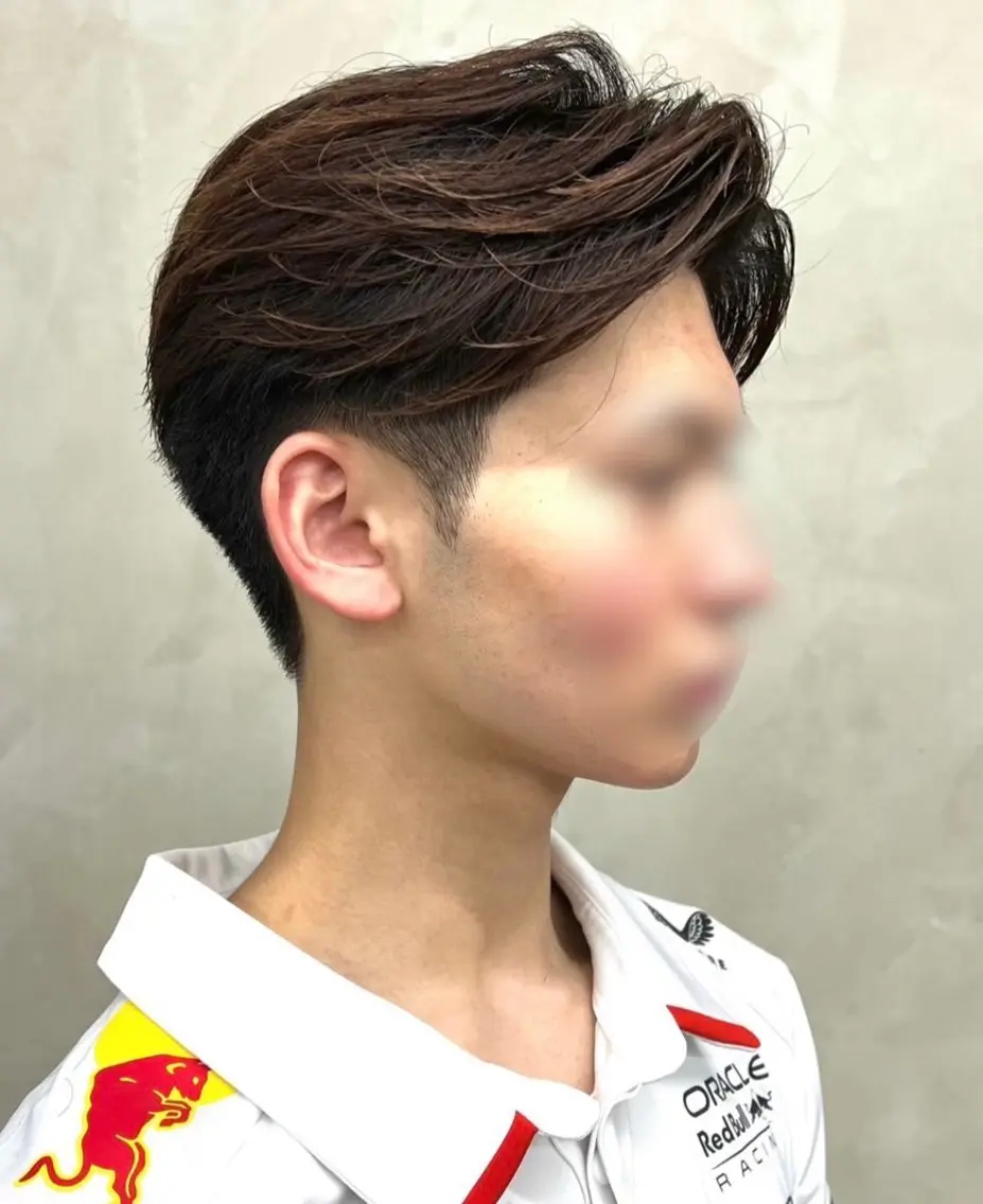 パーマ 渋谷／メンズ特化/ リュートのヘアスタイル