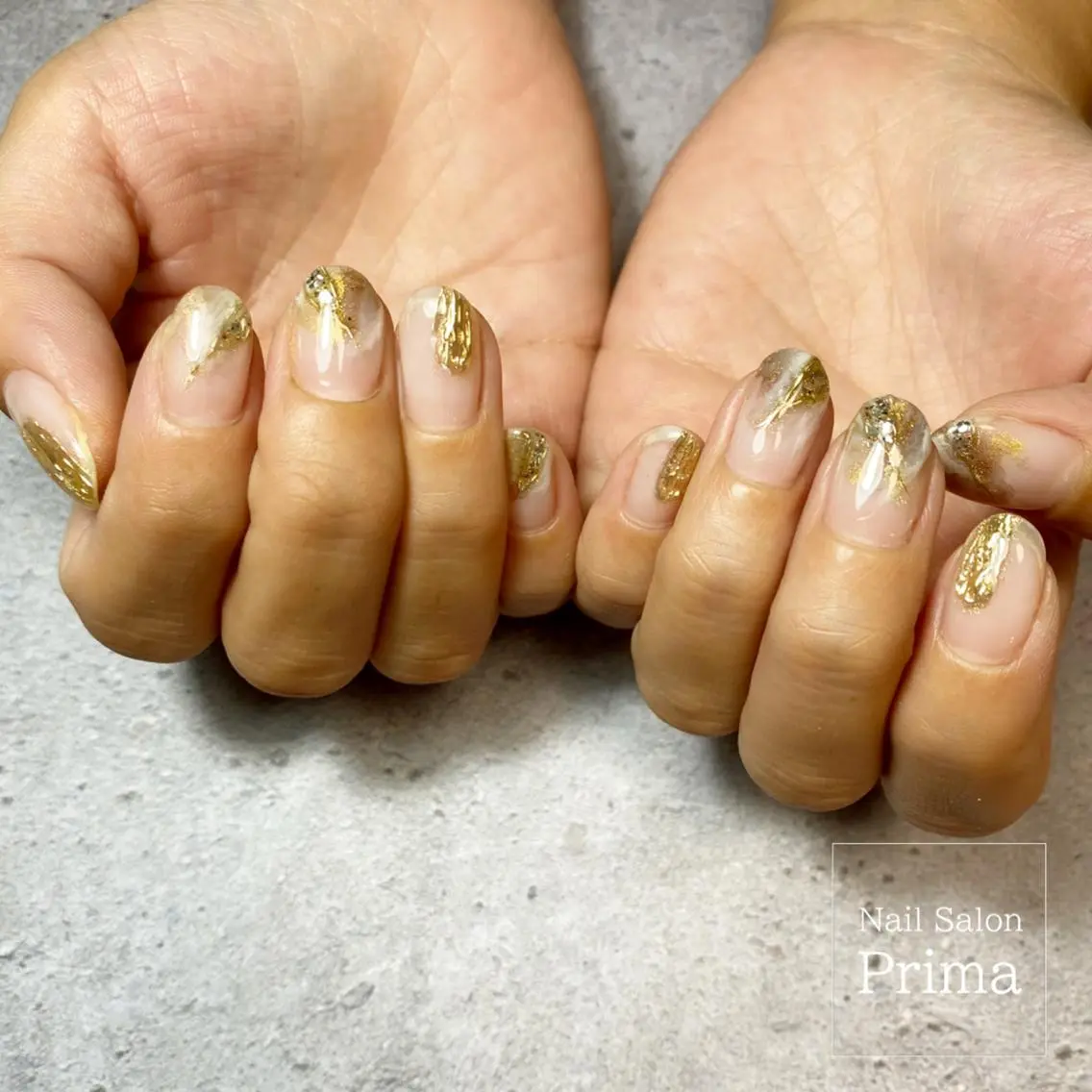 ミディアム ネイル SalonPrima 西院Nail&Eyeのネイルデザイン