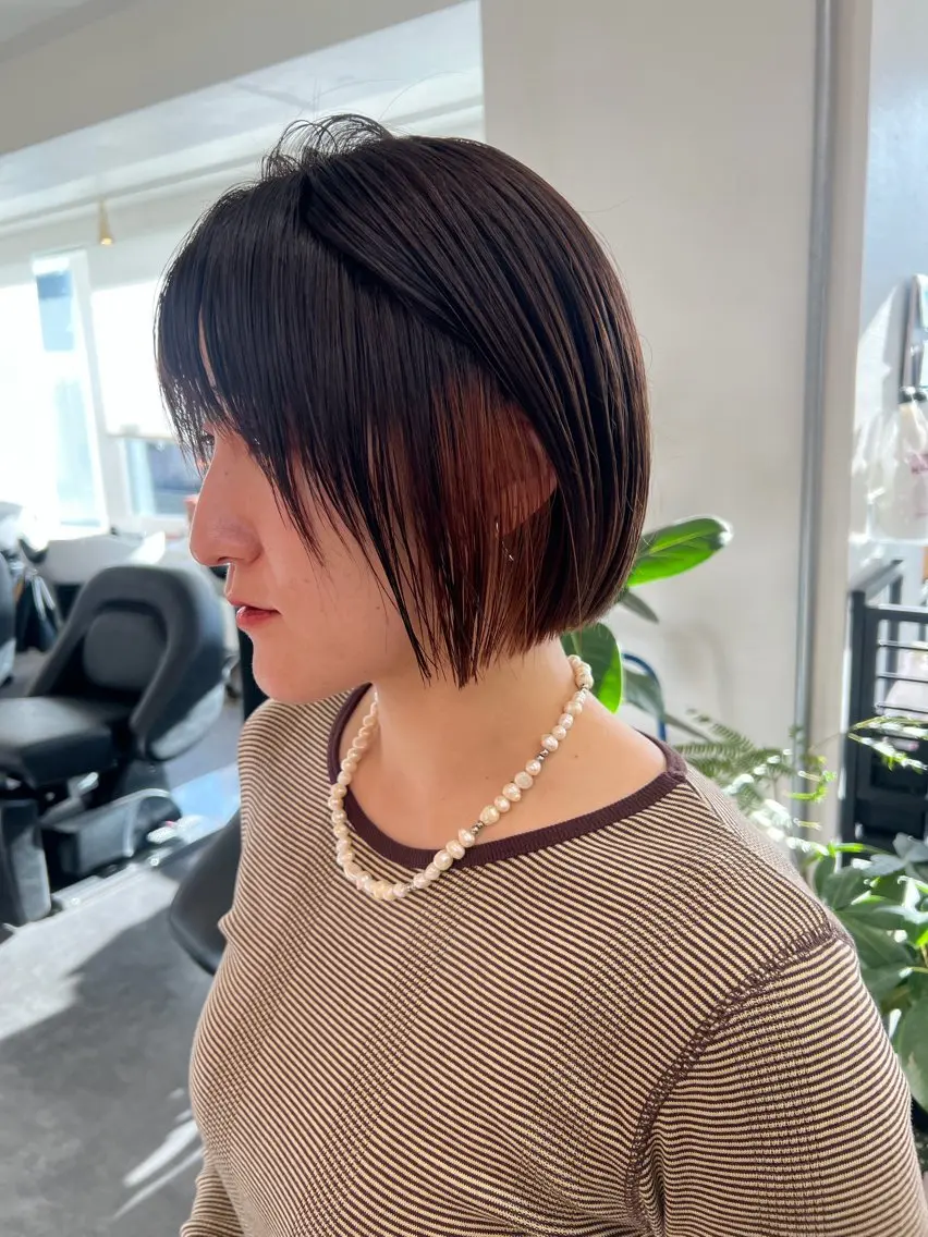 ショート ショートカット募集/ モカのヘアスタイル