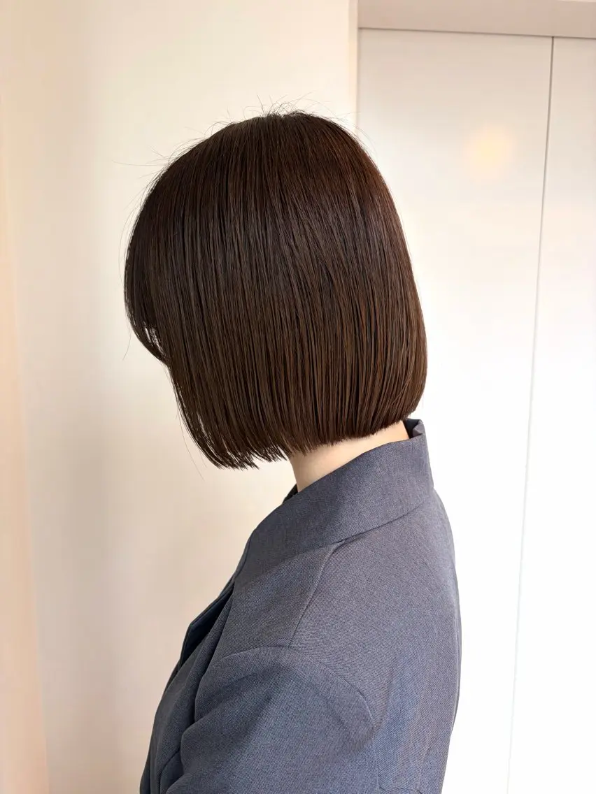 ショート カラー ボブ 結衣/ 無料カットモデル🎀のヘアスタイル