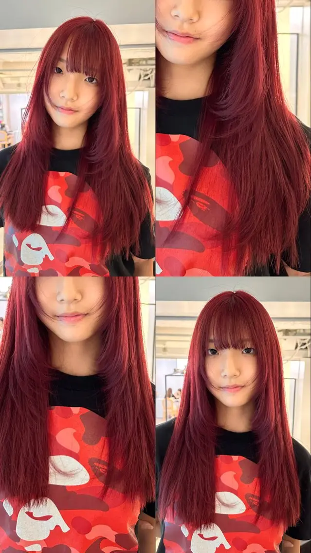 カラー ハイトーン特化 pepe🎀のヘアスタイル