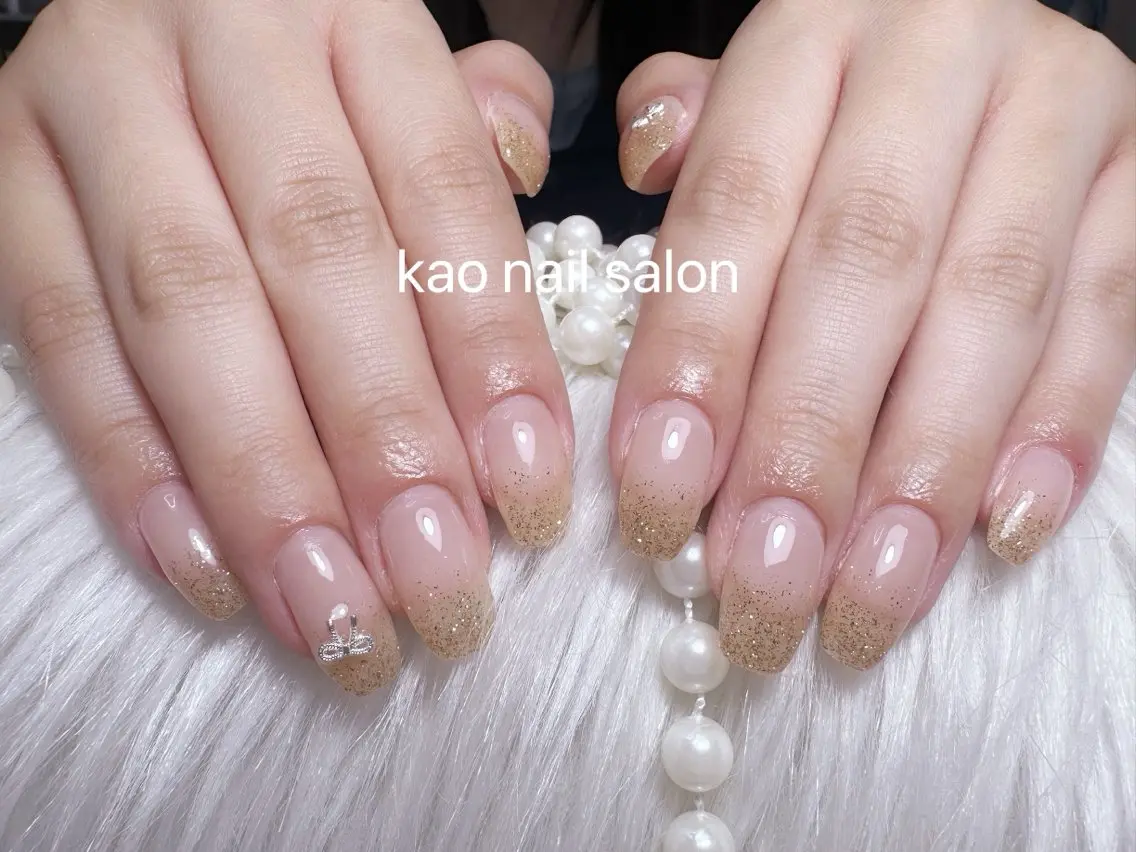 ネイル ハンドネイル kao nail マグネット/長さだしのネイルデザイン