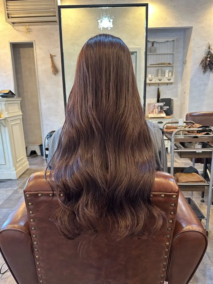 ロング ロング L'oeuf 山下 アミールのヘアスタイル