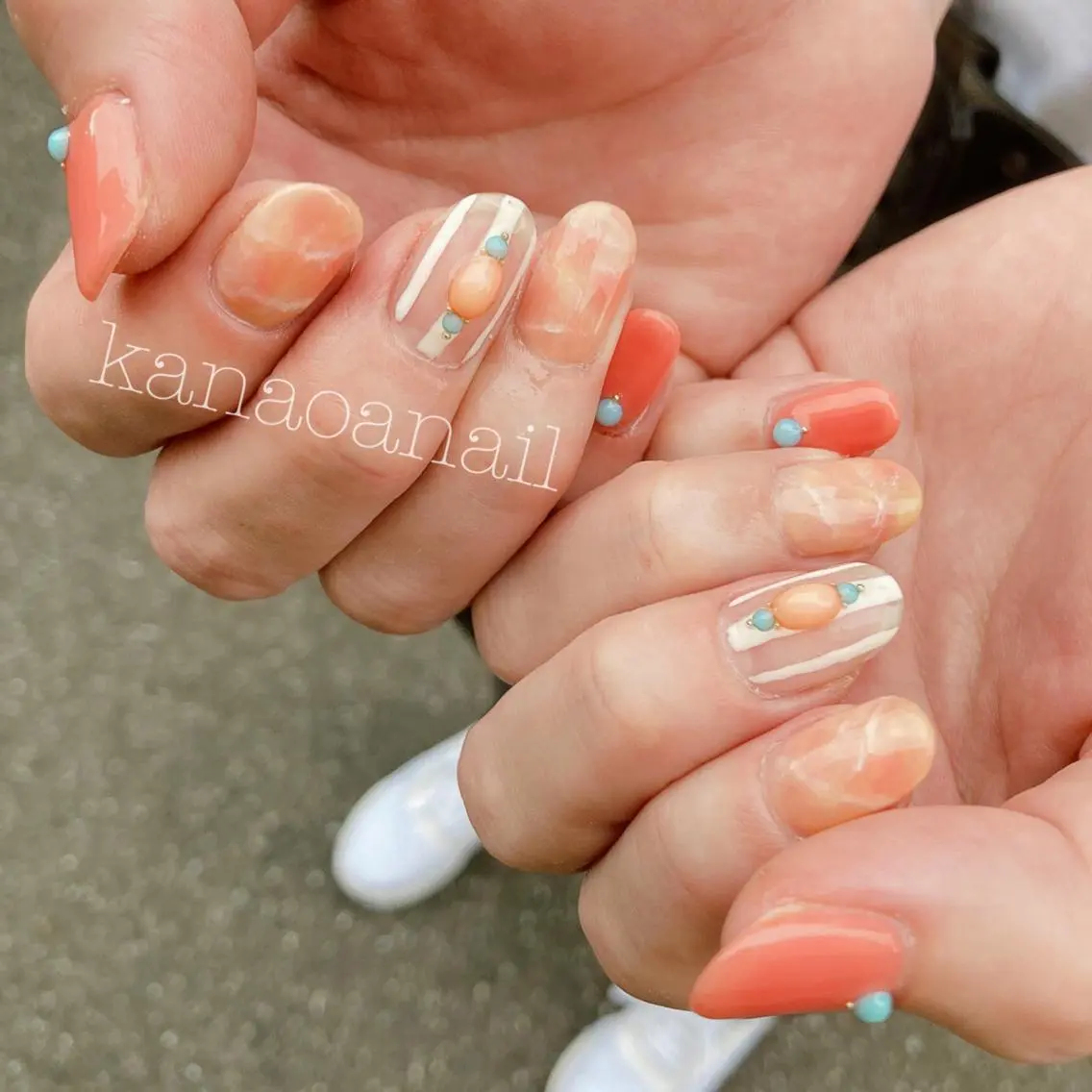 ネイル 地爪育成💅 kanaoanailのネイルデザイン