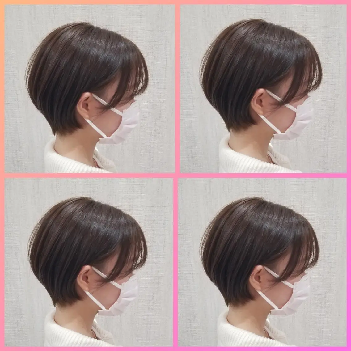 ショート カラー ショートヘア カット ヘアカラー トリートメント レイヤー×艶髪特化 代表　西村功平のヘアスタイル