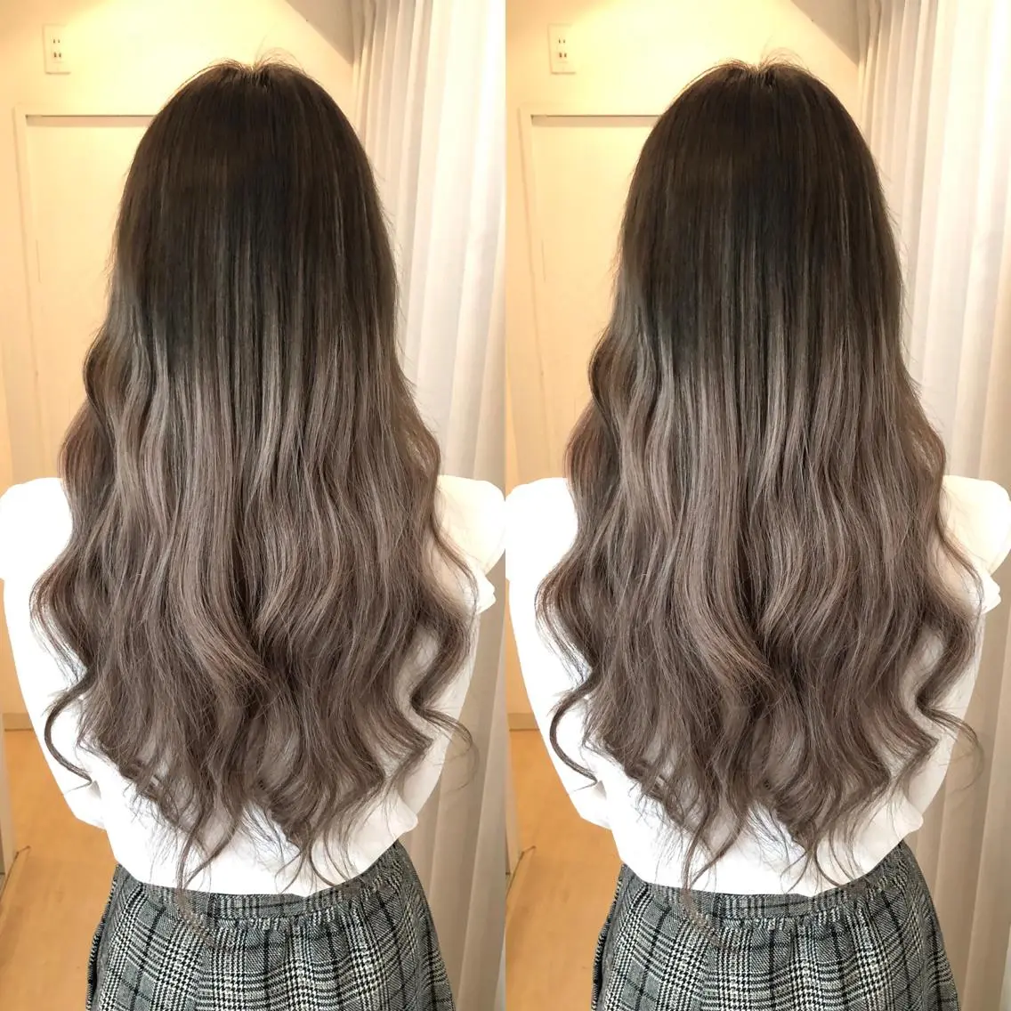 カット付🌈人毛シールエクステ80本☆36000円の写真
