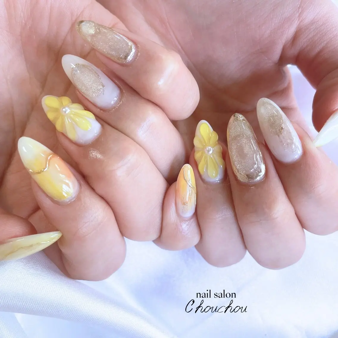 ネイル ぷっくりネイル C'hou chouのネイルデザイン