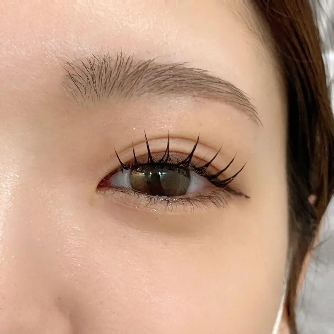 ラッシュリフト+アイシャンプー+コラーゲンアイパックᕷ*.°コーティングトリートメント仕上げの写真