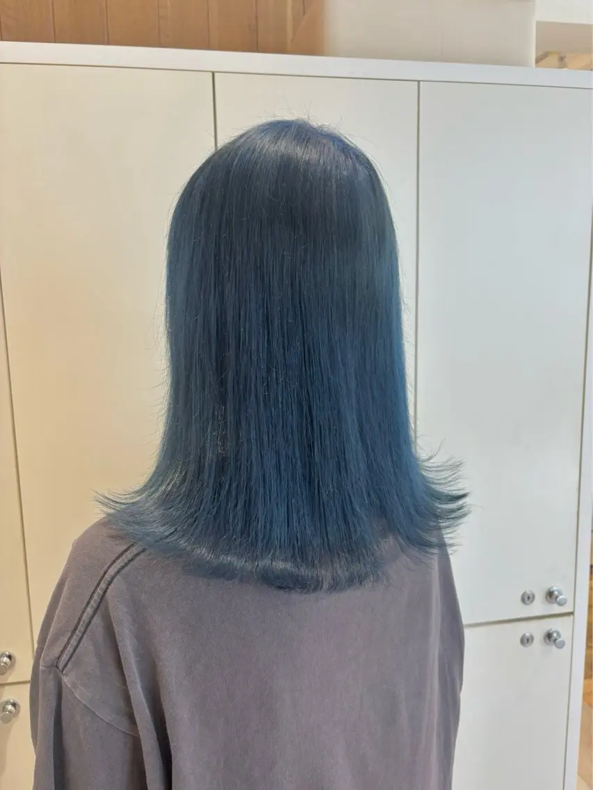 ロング ヘアカラー かとう なこ🐾のヘアスタイル
