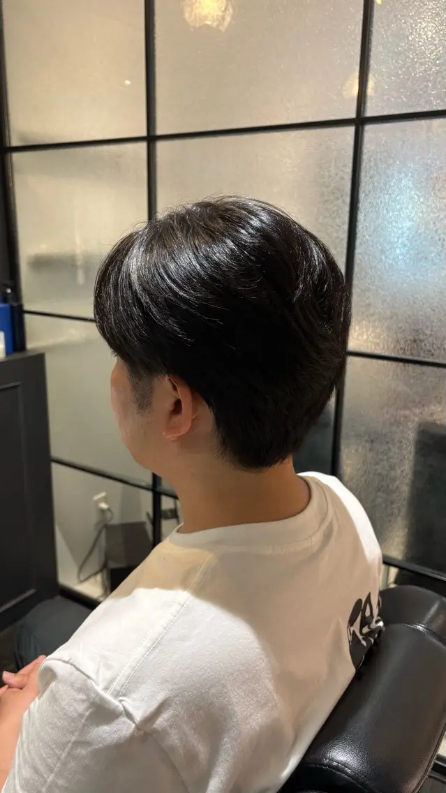 ショート カット ヘッドスパ 似合わせ 顔周りYUUGAのヘアスタイル
