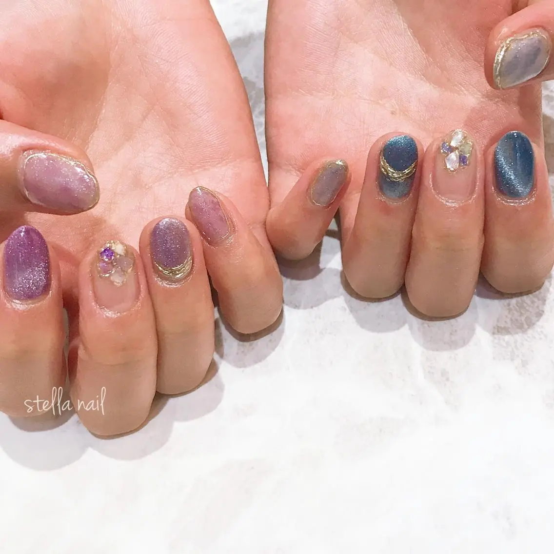 ネイル privatesa lon☆stellaのネイルデザイン
