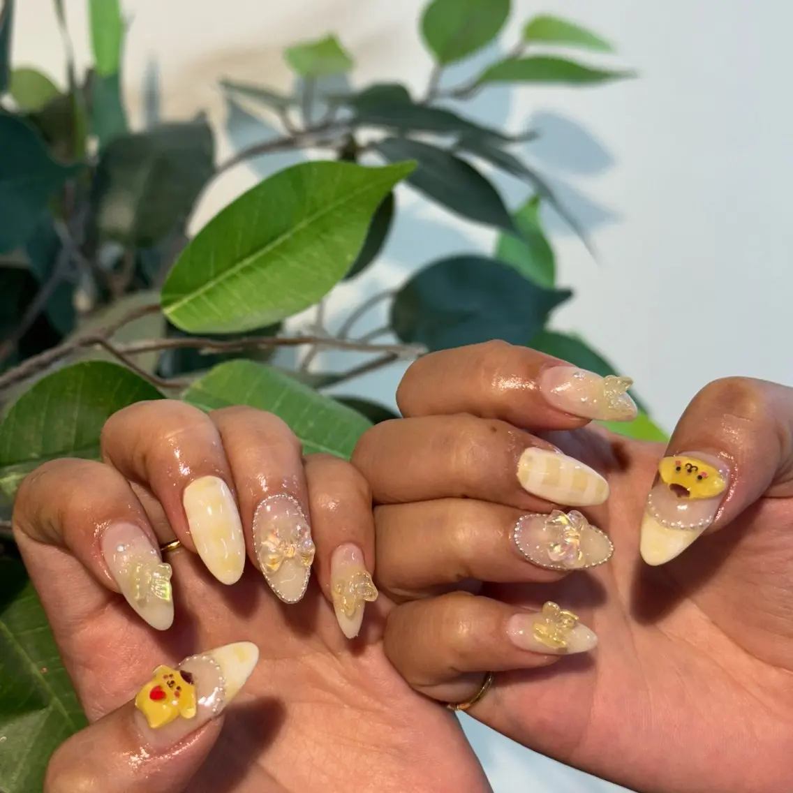 ネイル ハンドネイル ☁️BLITZ 🎀笠原雪音🎀のネイルデザイン