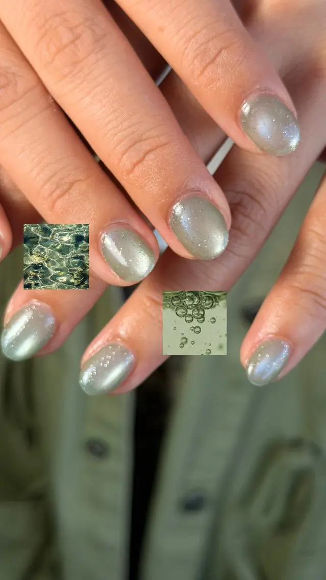 ネイル マグネットネイル ハンドネイル N.elu nail salonのネイルデザイン
