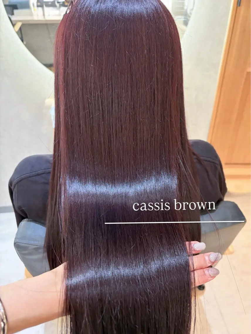 ロング カラー カット ヘアカラー トリートメント nakahara madokaのヘアスタイル