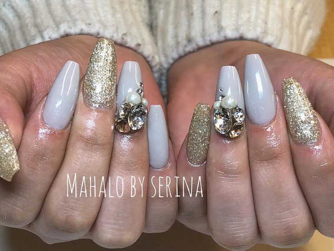 ロング カラー ネイル SUNNY BAE. SERINAのネイルデザイン