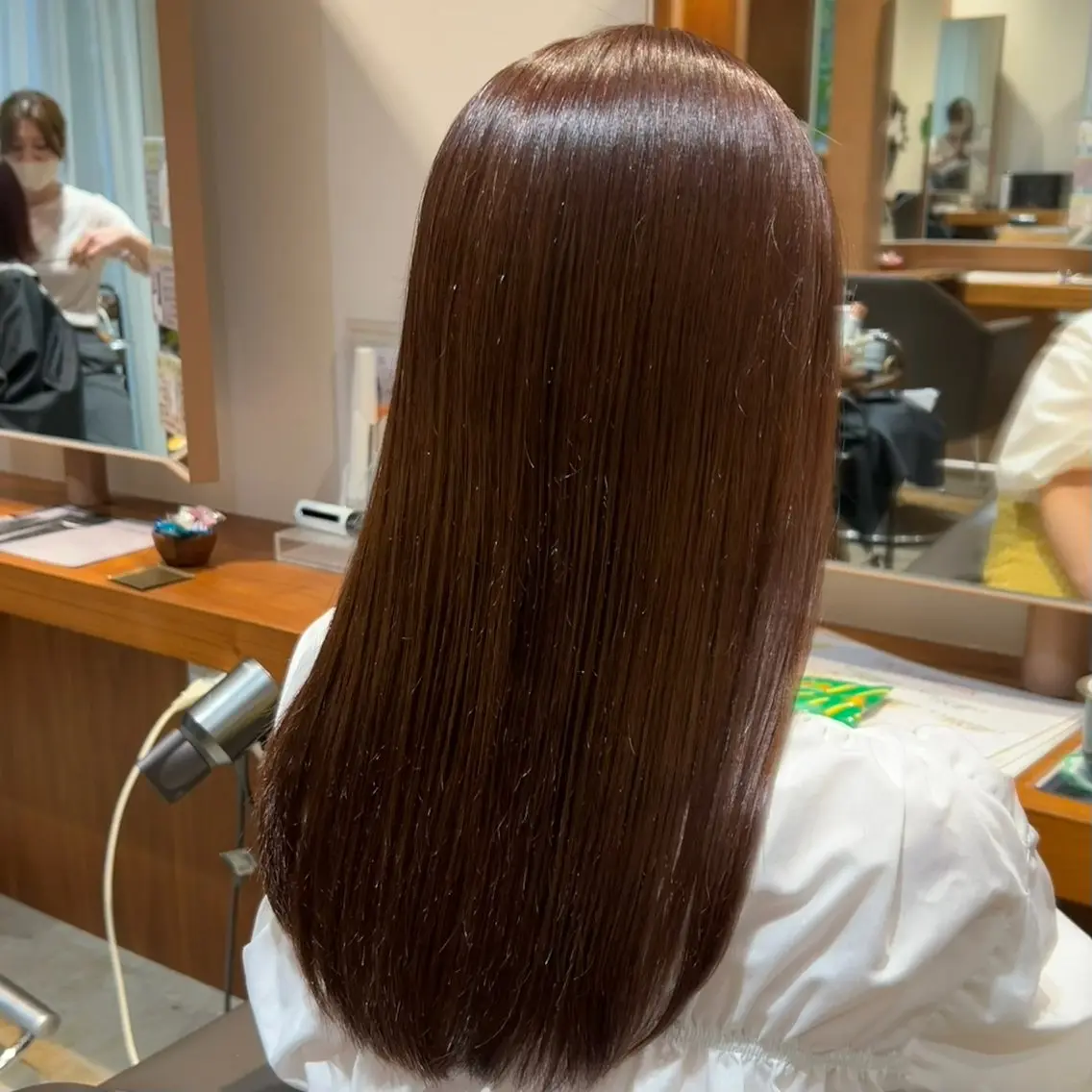 カラー ブラウンカラー 中山 紗希のヘアスタイル