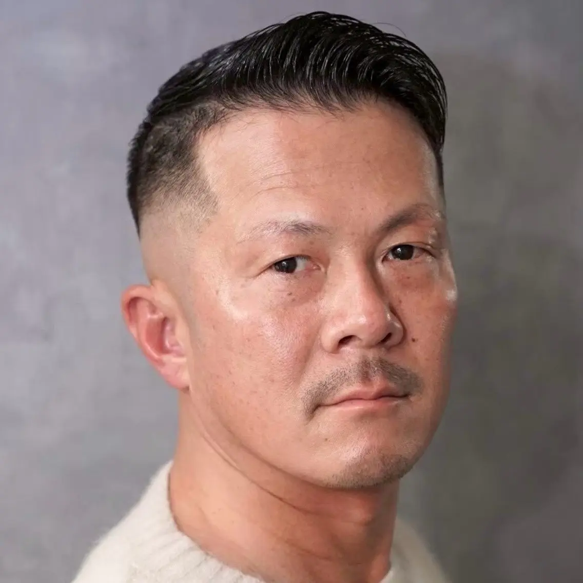 ショート カラー パーマ ヘアアレンジ メンズ キッズ ビジネス フェードカット 刈り上げ グラデーションカラー カット メンズカット/パーマ 山崎航平💈のヘアスタイル
