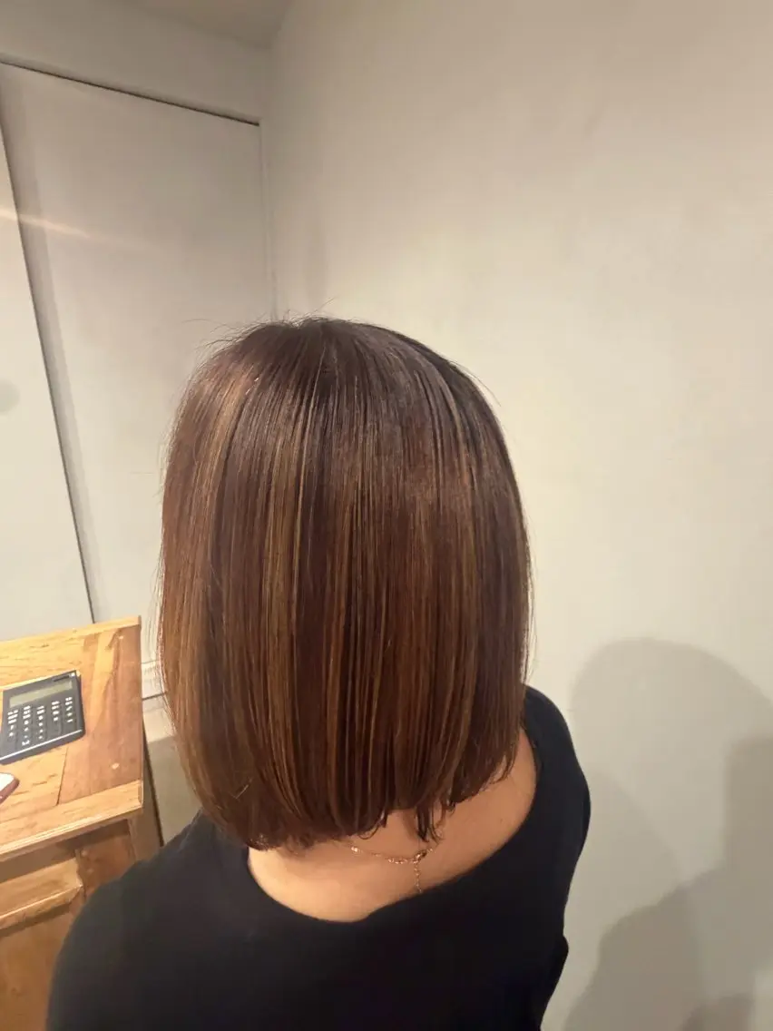 カラー 明石 ひなたのヘアスタイル