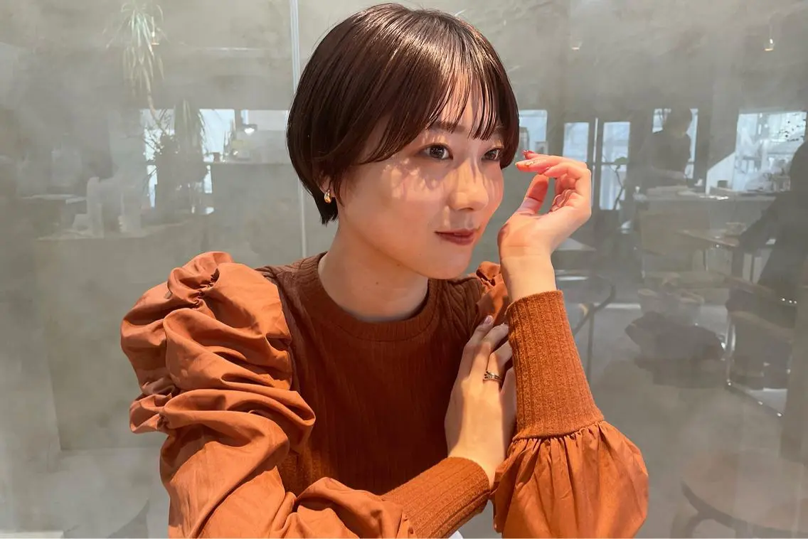 ショート 髪質改善ストレート 脱白髪染め yukaのヘアスタイル