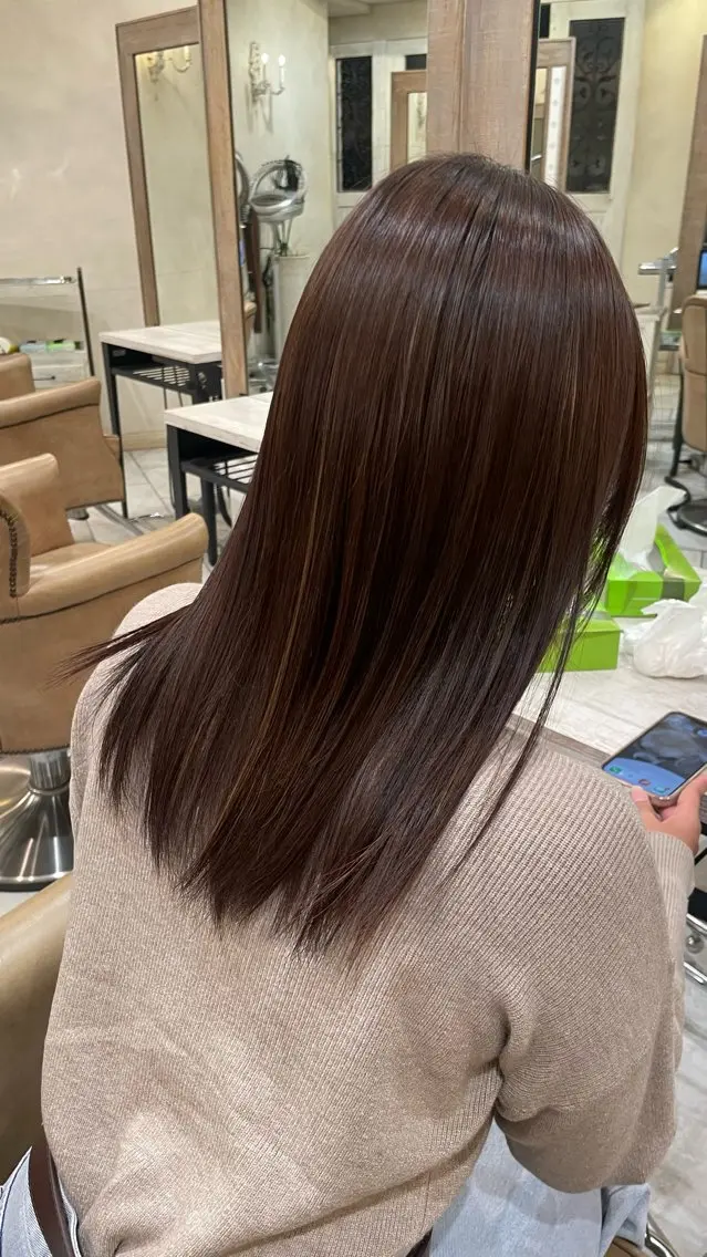 セミロング 🖤keina🖤 詳細必読:*･のヘアスタイル