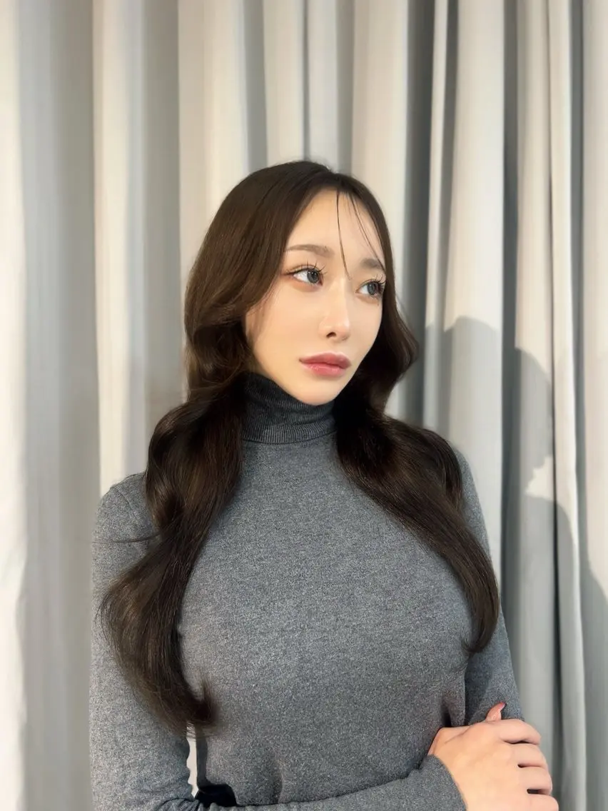 ロング カラー ヘアアレンジ ヘアカラー 🎀ハイトーン・艶 カラー HANA🎀のヘアスタイル