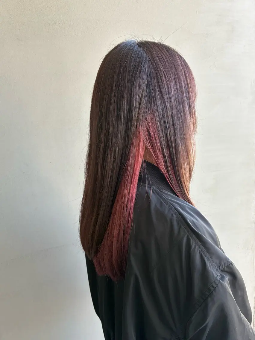 カラー ヘアカラー カラーモデル Takahataのヘアスタイル