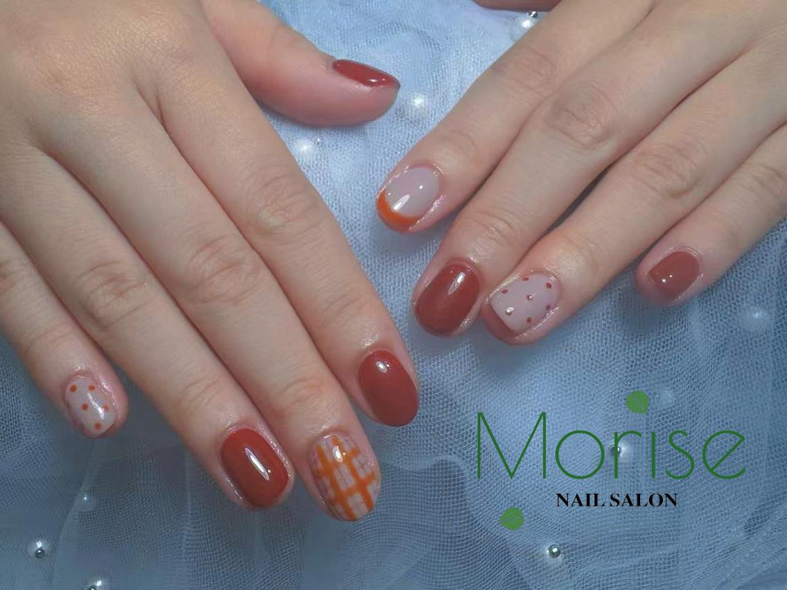 ネイル チークネイル 長さ出し フラッシュネイル フレンチネイル ガラスフレンチ ハンドネイル ハンドケア Morise Nail 原宿店のネイルデザイン