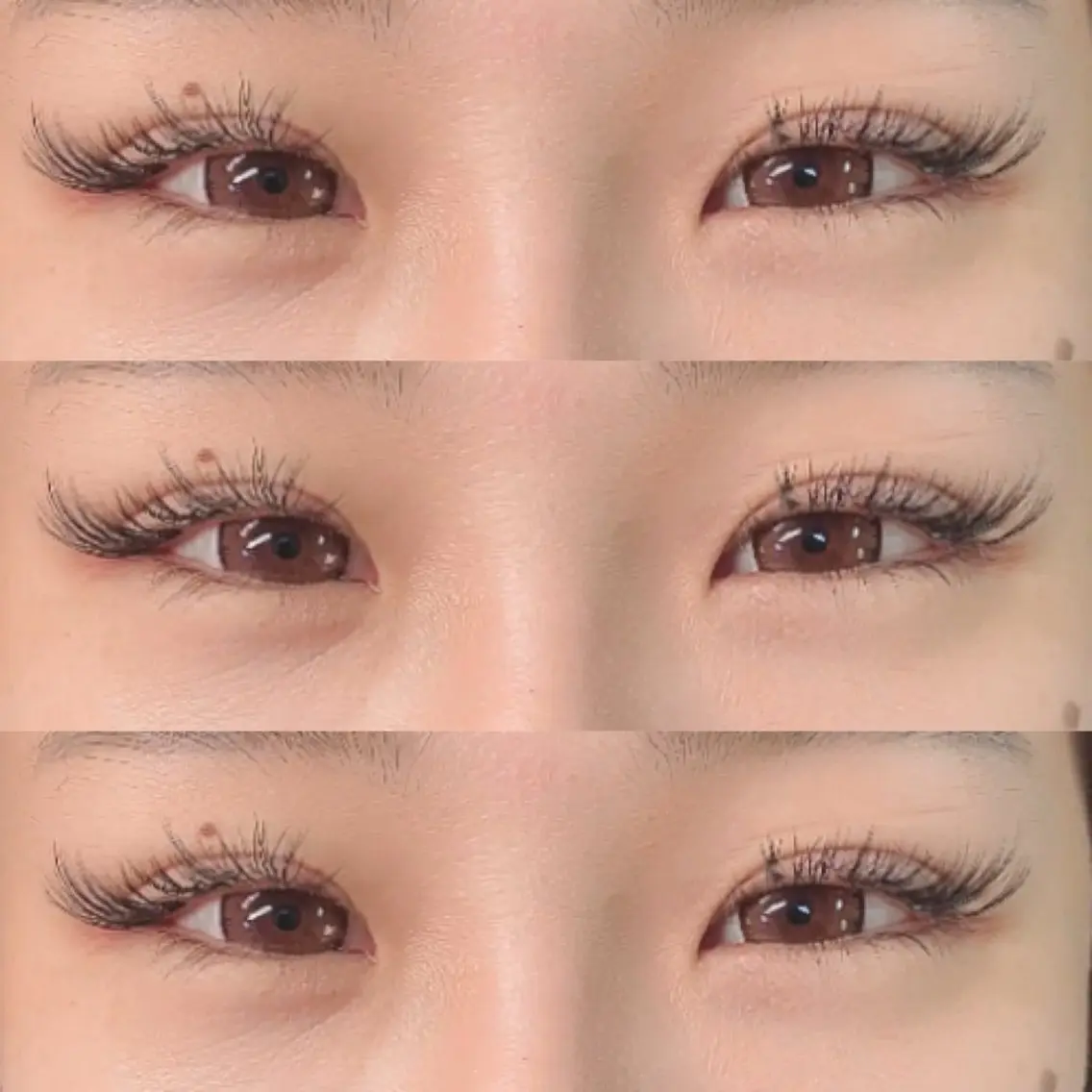 マツエク・マツパ 目尻長め まつげパーマ linda lashesのマツエク・マツパデザイン