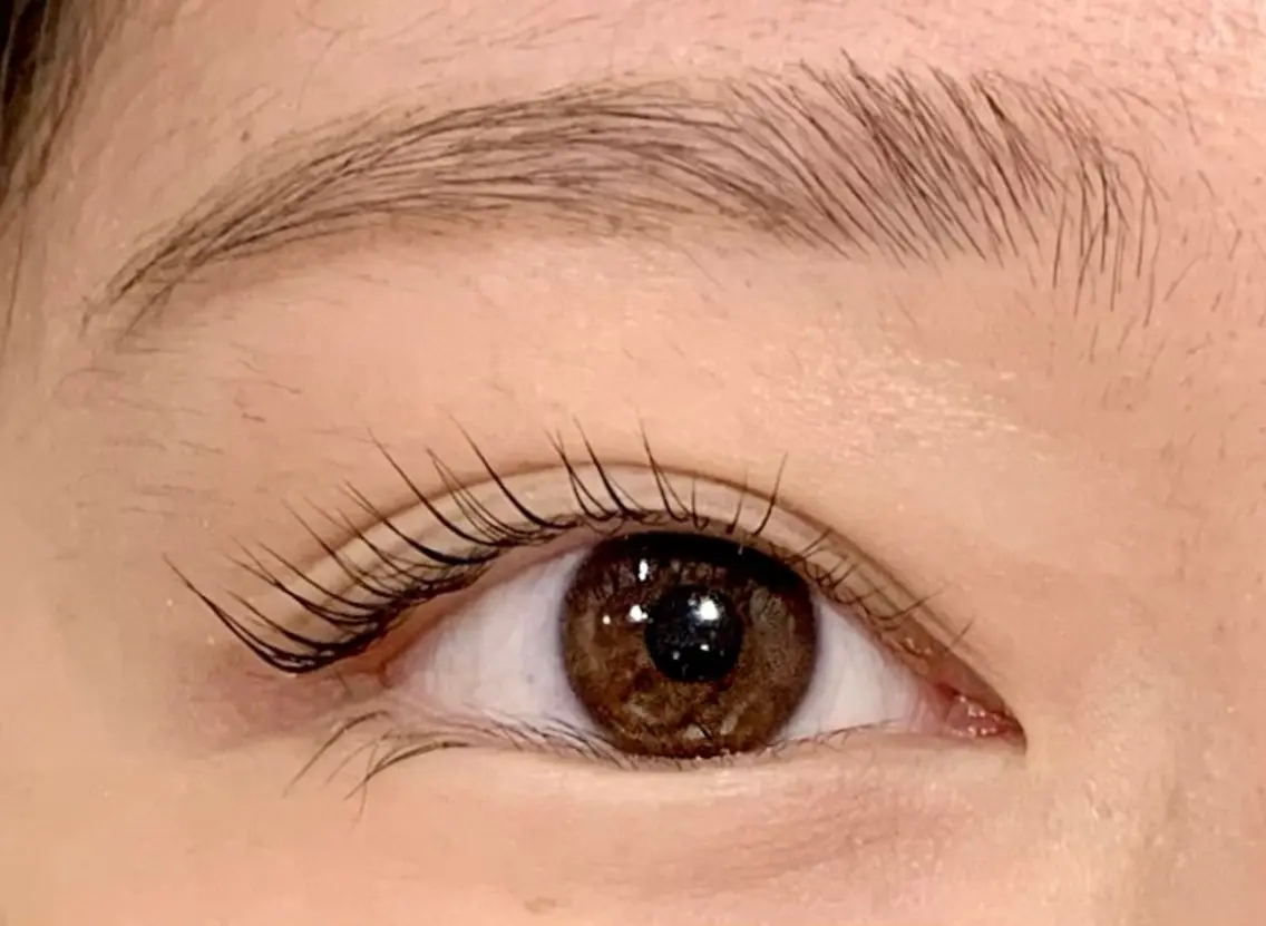 マツエク・マツパ ナチュラル 一重×まつ毛パーマ アッパーリフトカール RAY EYE 稲垣のマツエク・マツパデザイン