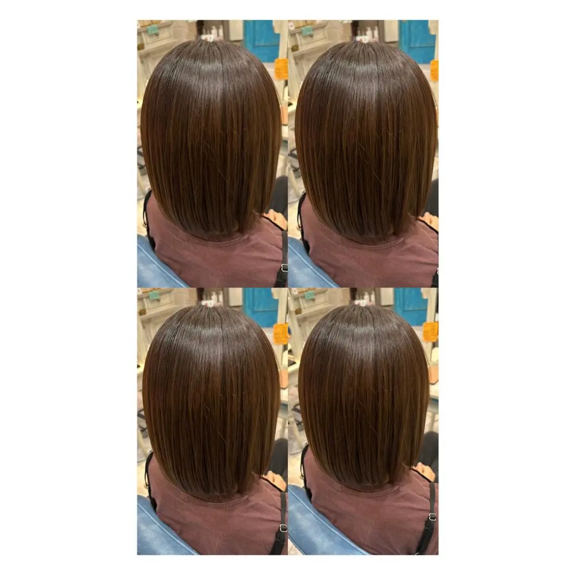 ミディアム カラー ヘアカラー トリートメント 店長✨レイヤー✖️ 髪質改善✖️韓国ヘアのヘアスタイル