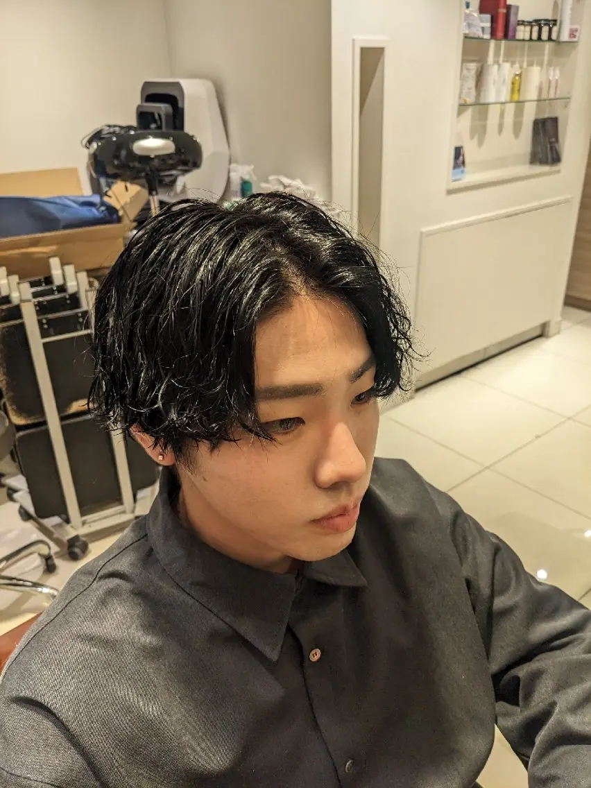メンズ カット 橋本 健聖のヘアスタイル