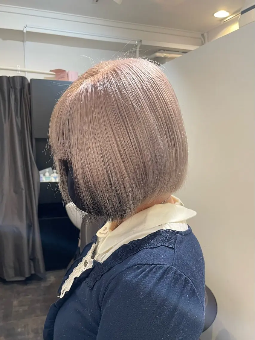 ショート カラー 髪のお医者さん南船場 ARCHEゆうまのヘアスタイル