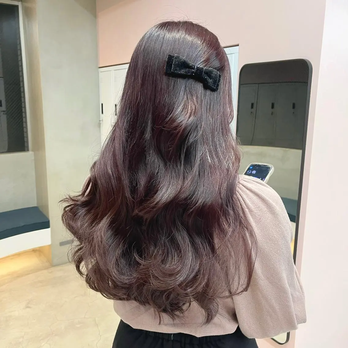 ワンカラー+保湿トリートメント 🧴🫧ゆるふわスタイリング込み🎀の写真
