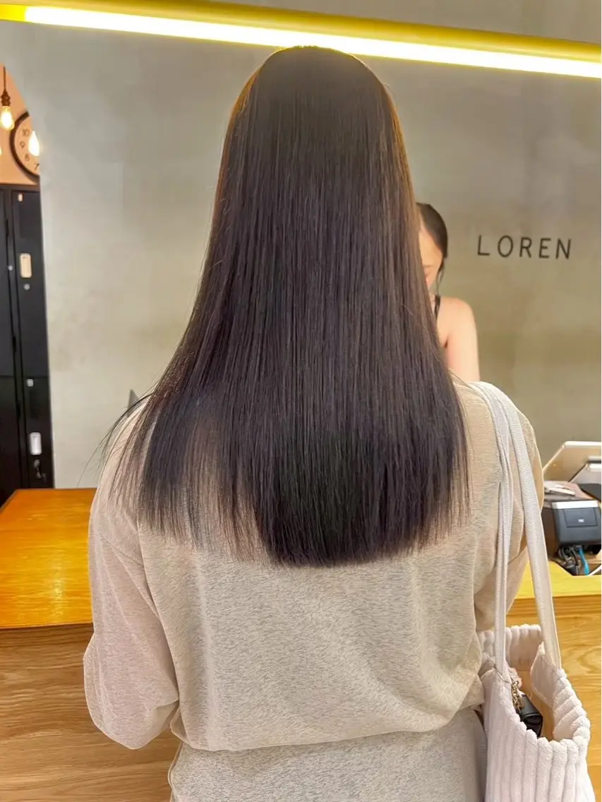 カラー ヘアカラー 🪺透明感カラー/ ブリーチ/カエデ🪺のヘアスタイル