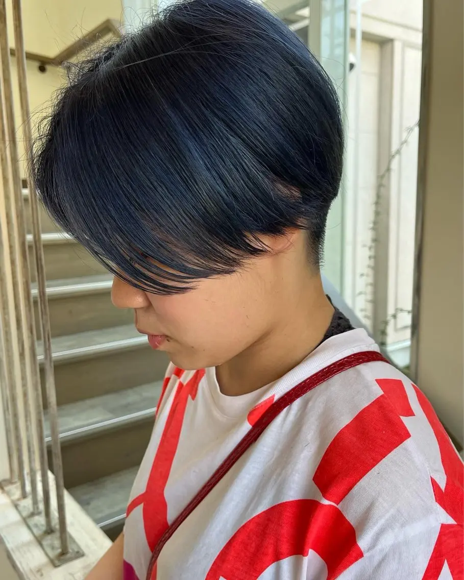 ショート カラー 💠天野空💠/ボブ /ショート/シルク髪のヘアスタイル