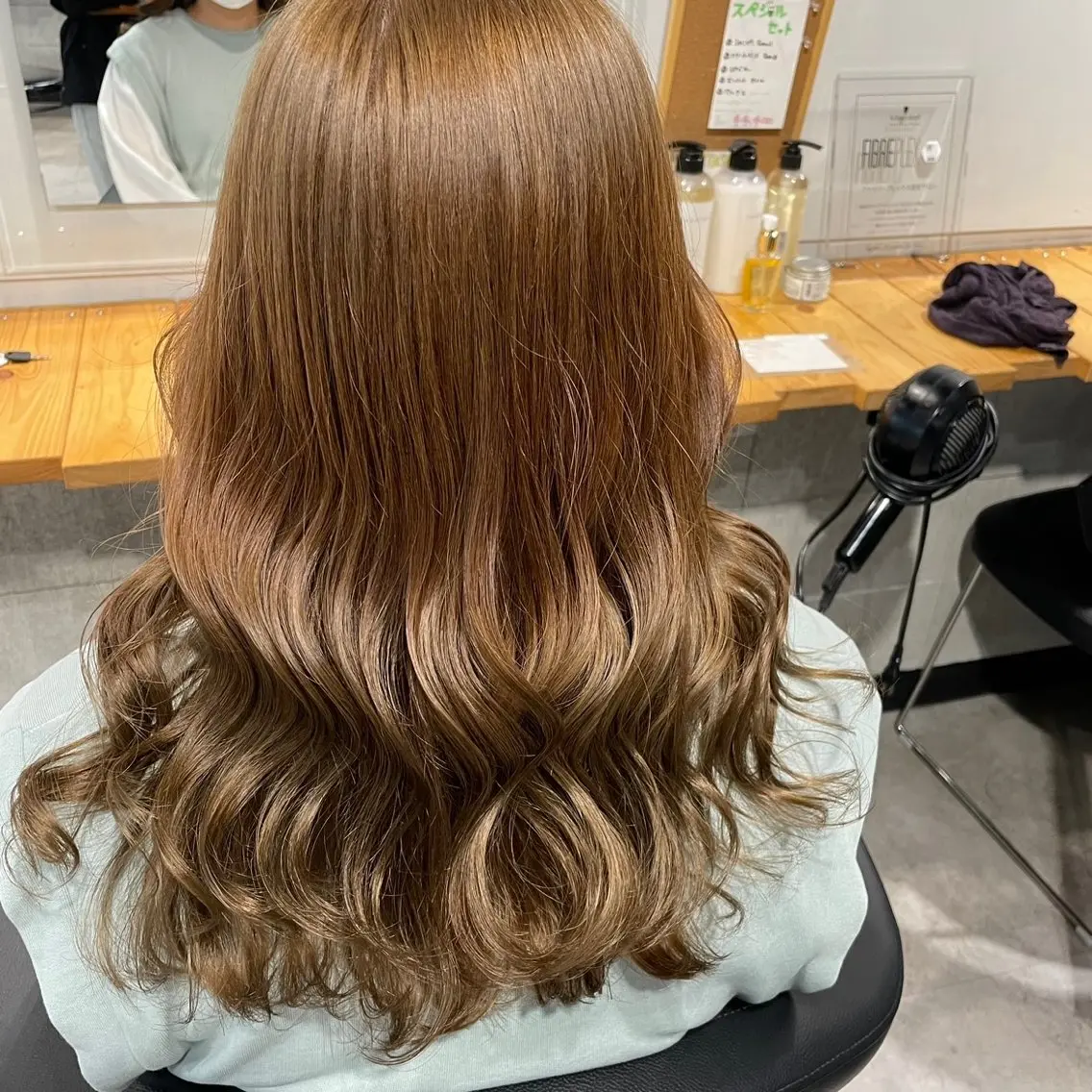 ロング ヘアカラー ヘッドスパ レイヤーStyle 🪽菜々実のヘアスタイル